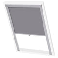 Roller Blind Blackout Fabric Grey 60.3 x 78.2 cm Window Shade Window Covering