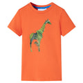 Kids T-Shirt Cotton Bright Orange 128 Children's Top Kids Clothing Variant 2