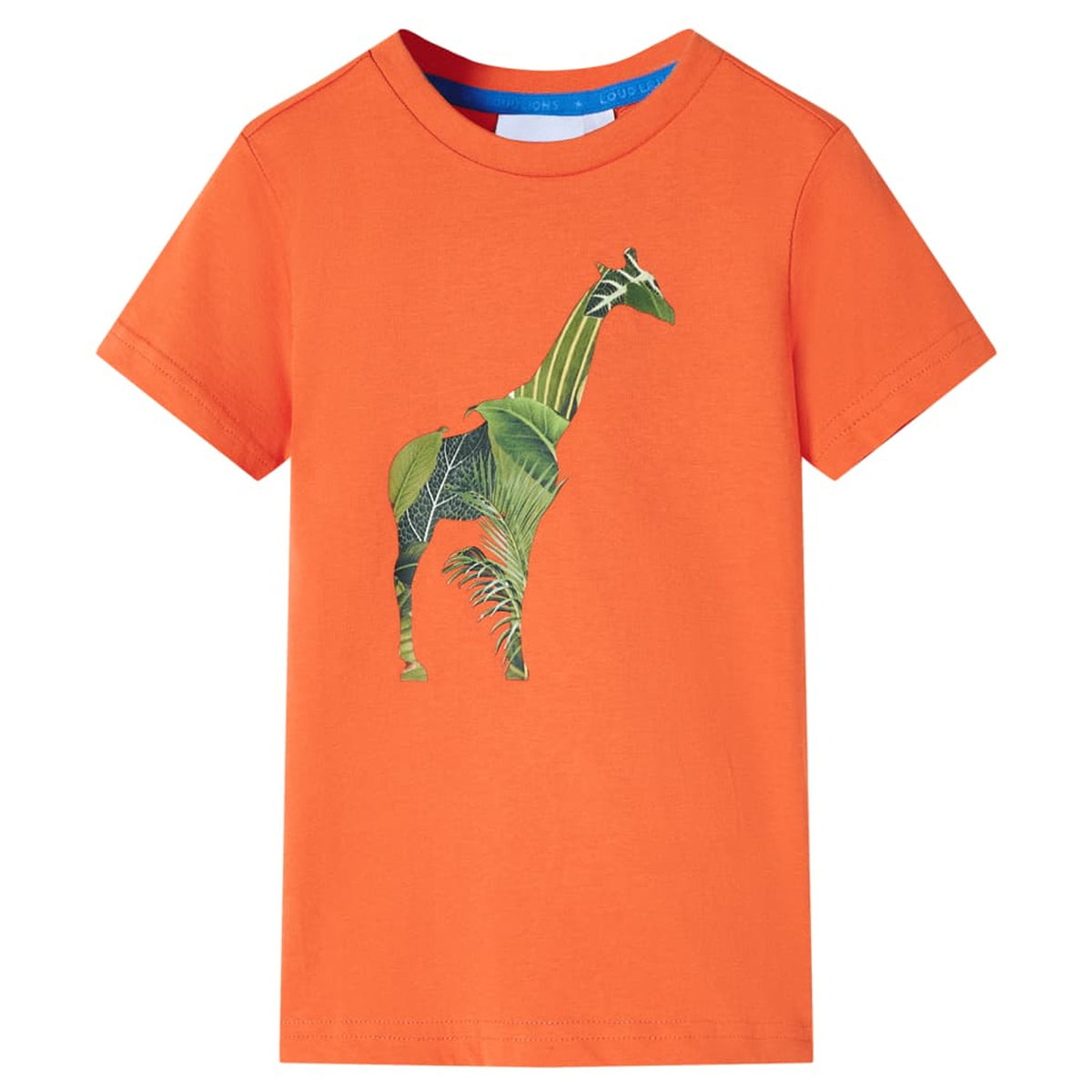 Kids T-Shirt Cotton Bright Orange 128 Children's Top Kids Clothing Variant 2