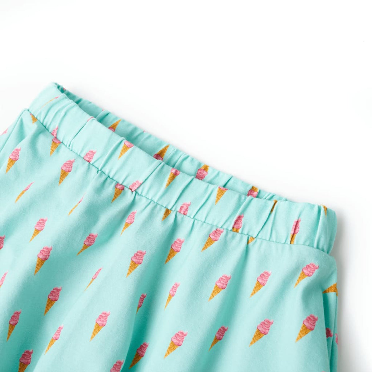 Kids'Skirt Light Mint Cotton 140 Kids' Bottoms Kids' Bottom 140 (suitable for