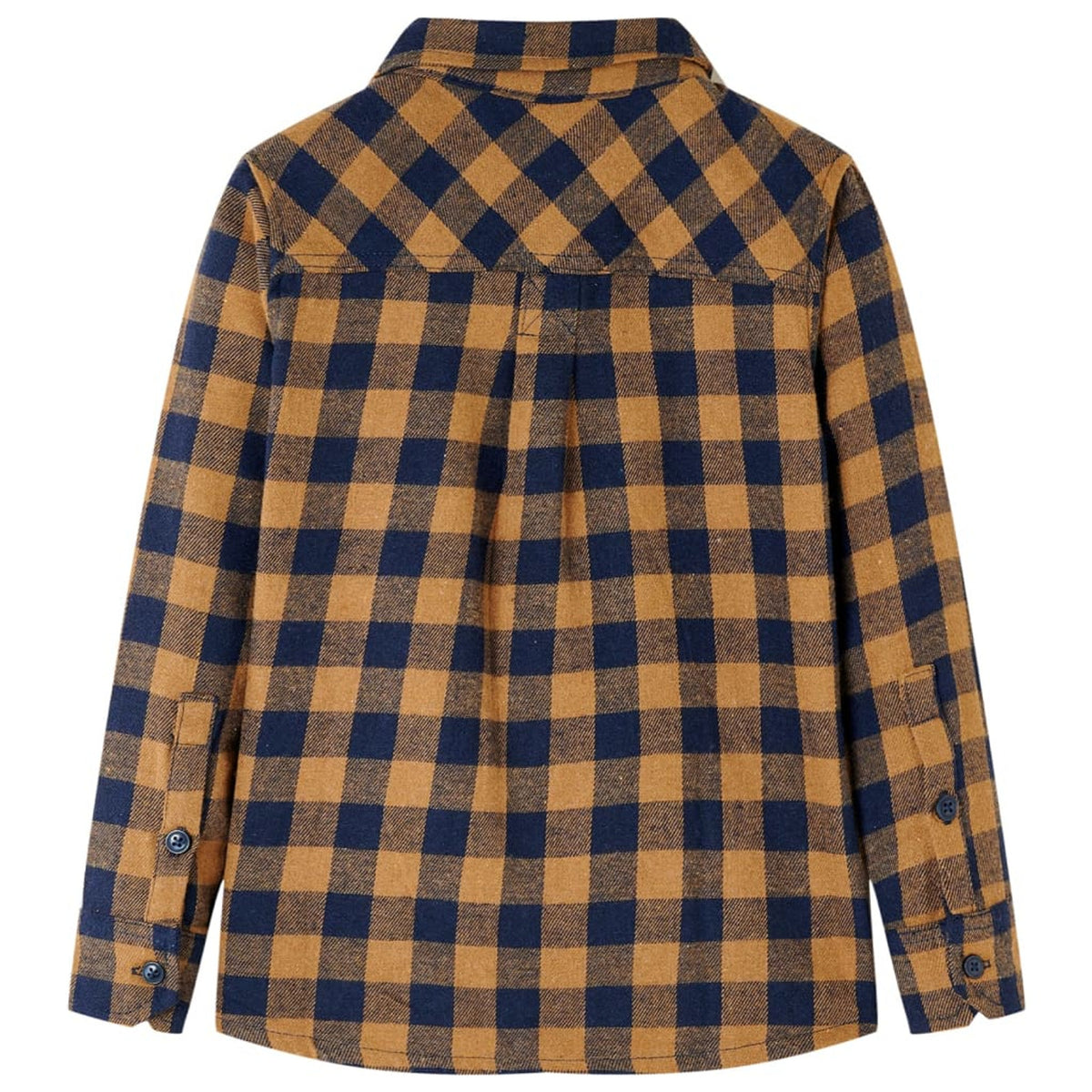 Kids'Plaid Shirt Cognac Cotton 104 Kids Clothing Children's Wear Kids' Tops