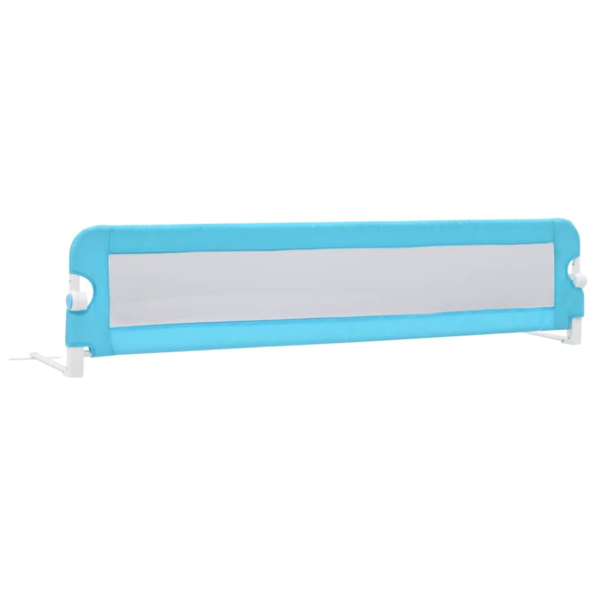 Toddler Safety Bed Rail Polyester Blue 180 x 40.5 x 42 cm Child Bed Guard 5x42cm