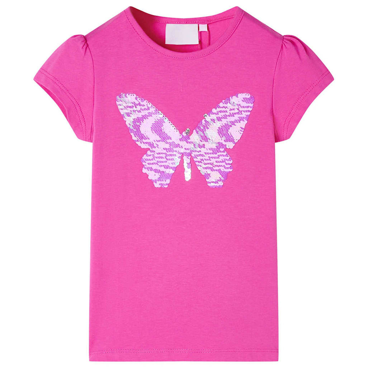 Kids T-Shirt Cotton Dark Pink 104 Children's Top Kids Clothing Kids Wear Cap