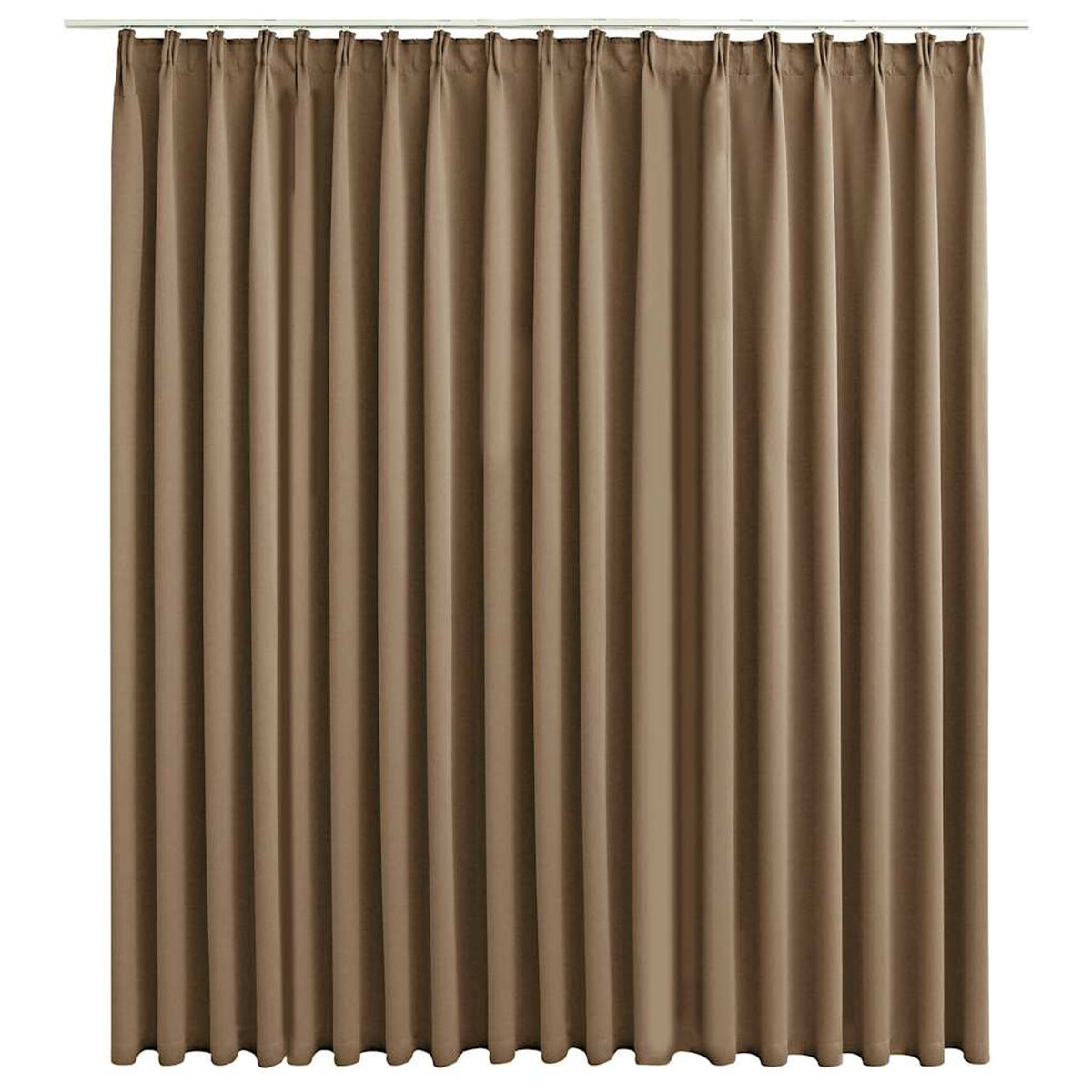 Blackout Curtain Polyester Taupe 290 x 245 cm Window Dressing Home Variant 2