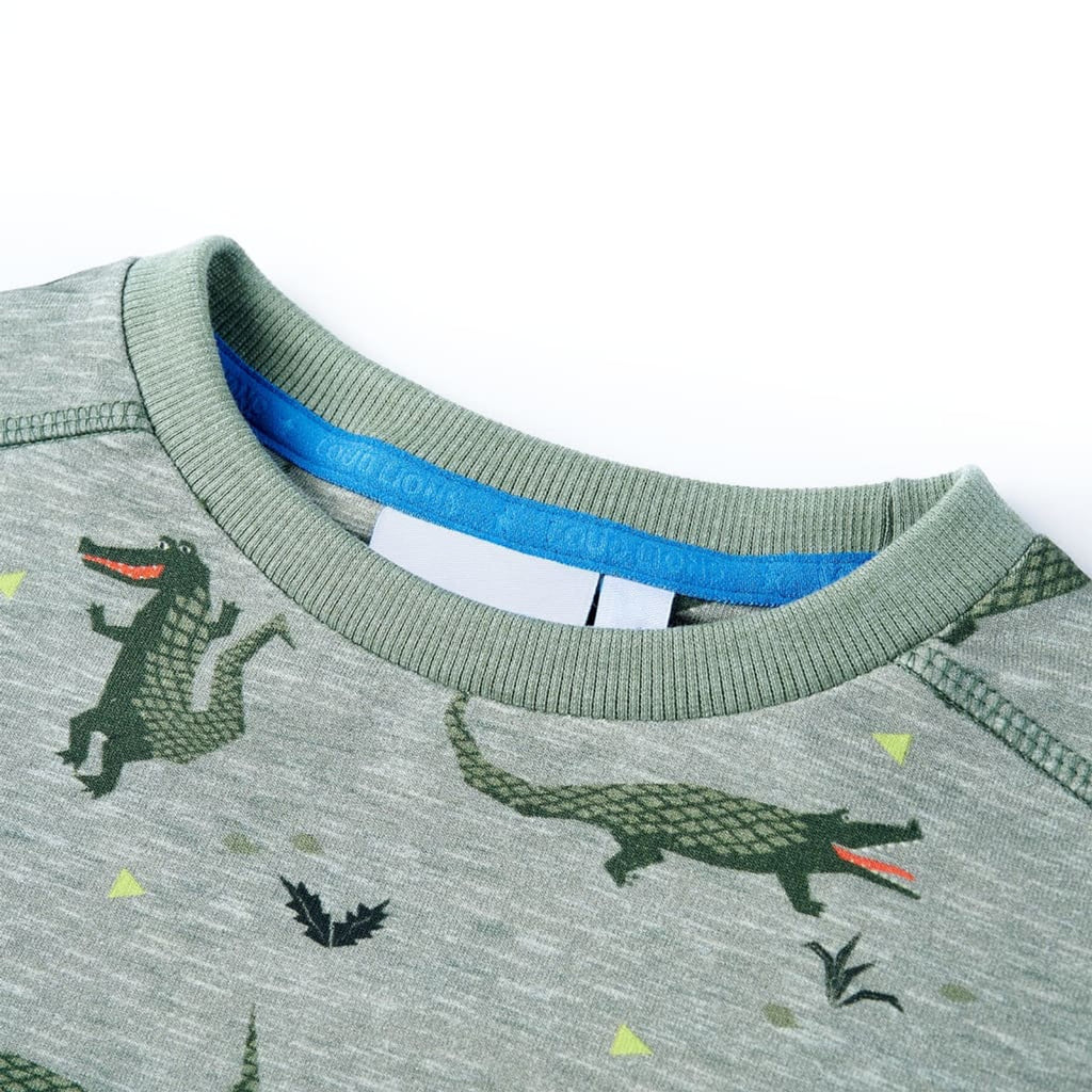Sweatshirt Cotton Light Khaki Melange 104 Kids Clothing Children's Variant 2