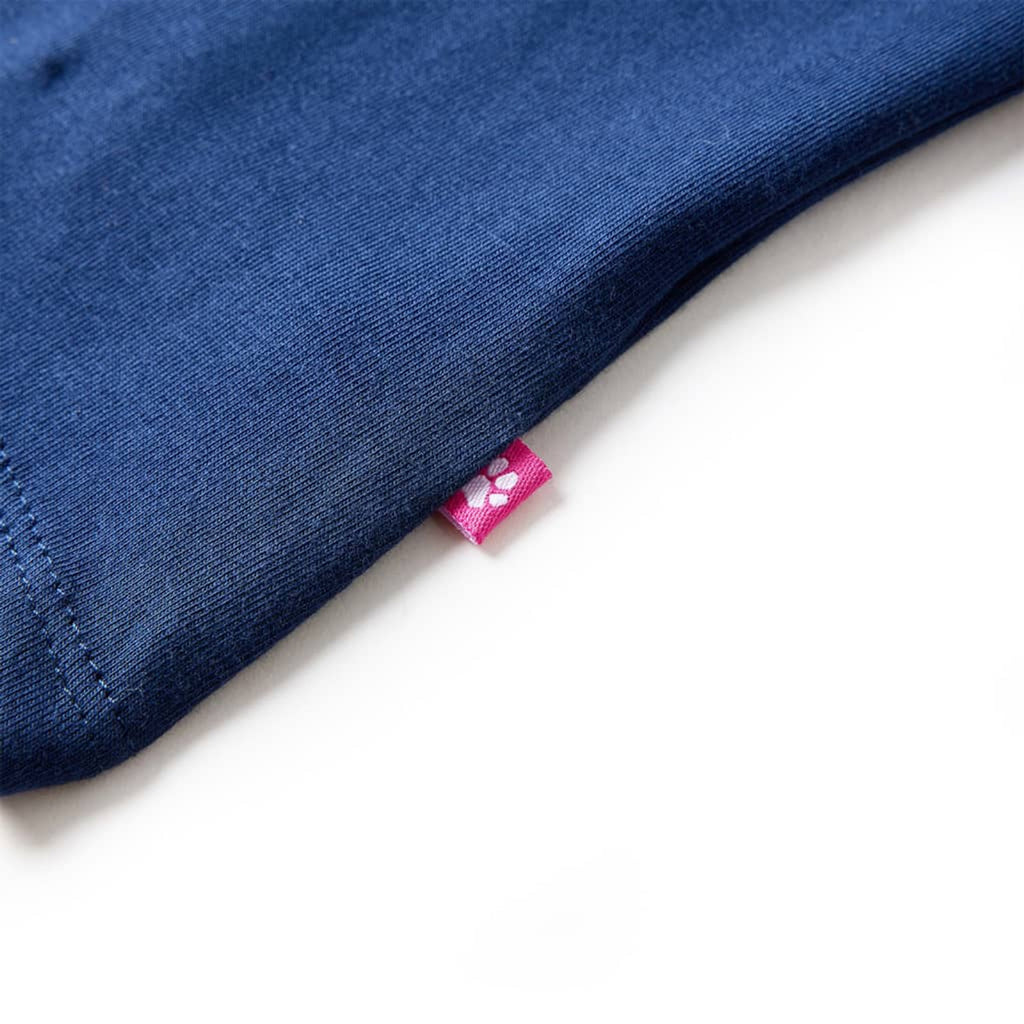 Kids T-Shirt Cotton Navy Blue 128 Children's Top Kids Clothing Kids Variant 10