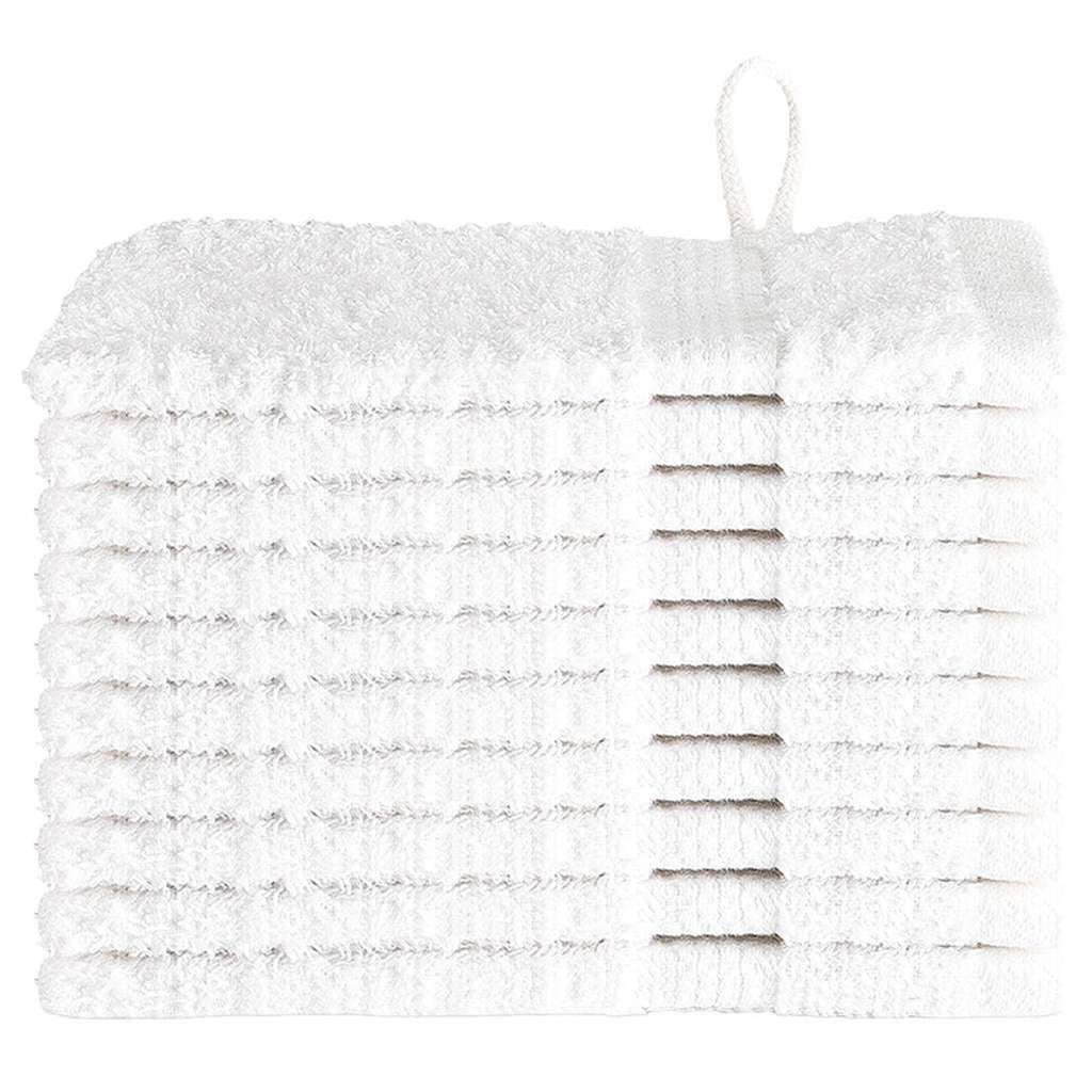 Towel Cotton White 15 x 21 cm Bathroom Bath Linen Home Towels 10 pcs Guest