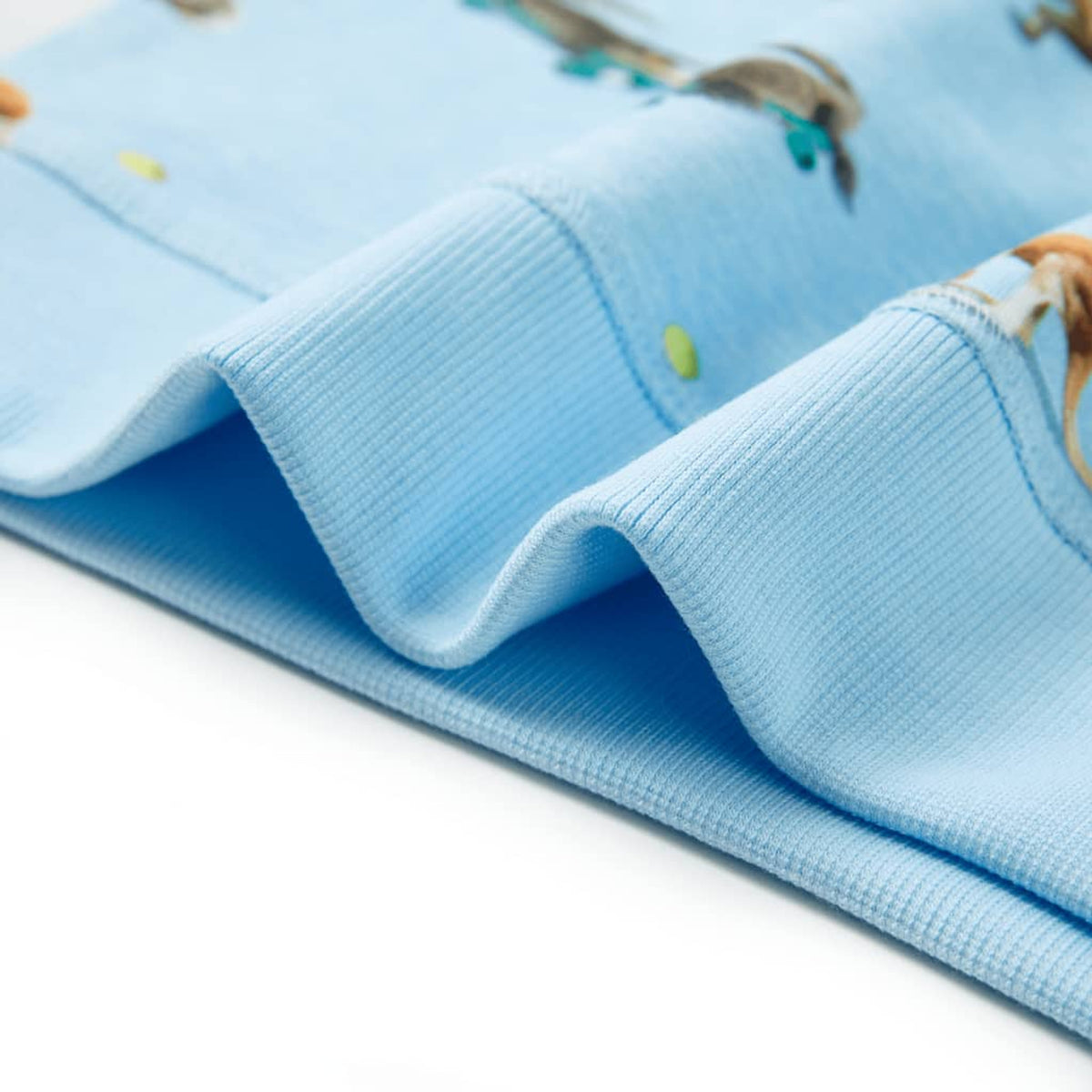 Sweatshirt Cotton Light Blue Melange 116 Kids Clothing Children's Top Kids
