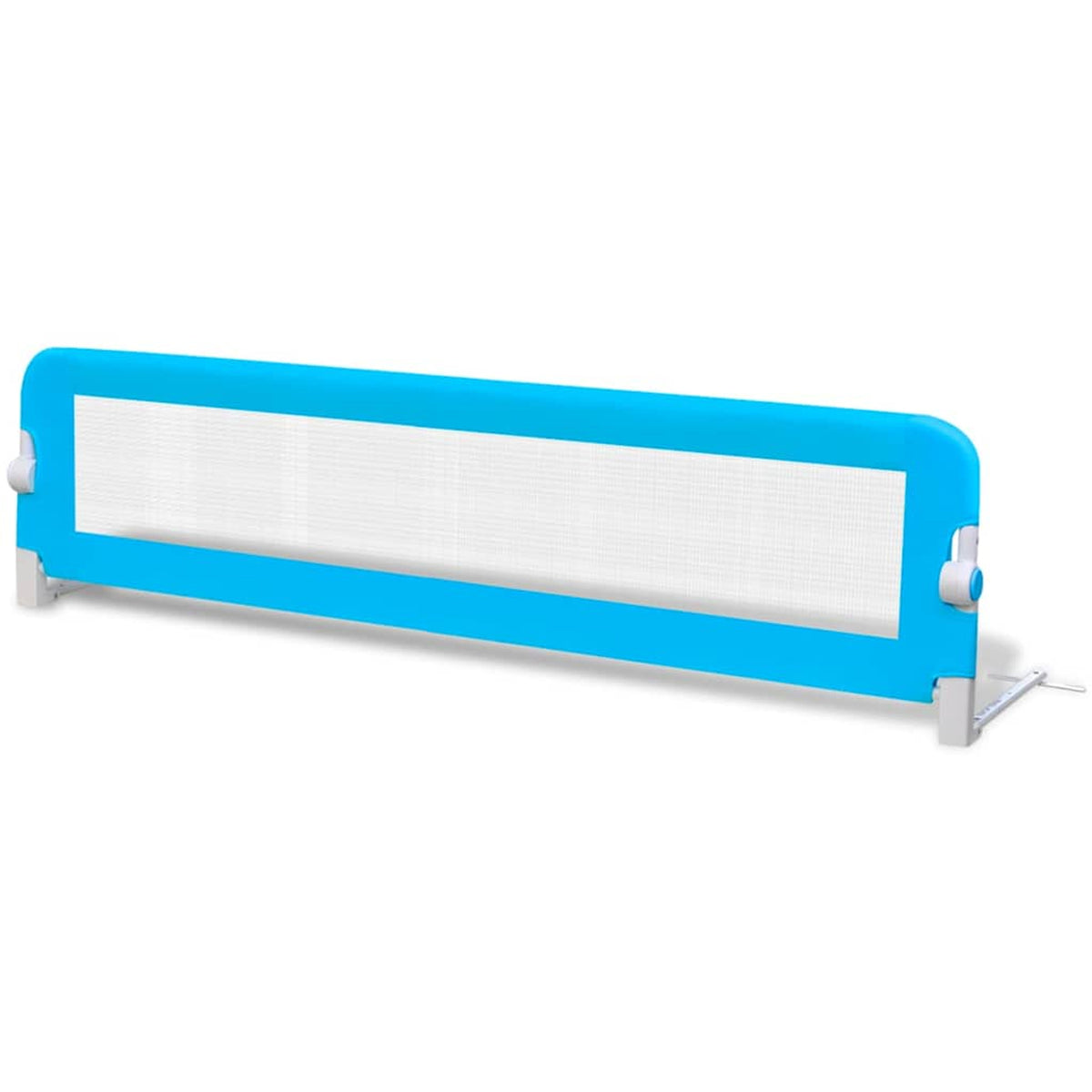Toddler Safety Bed Rail Polyester Blue 150 x 36.5 x 42 cm Child Bed Guard 5x42cm