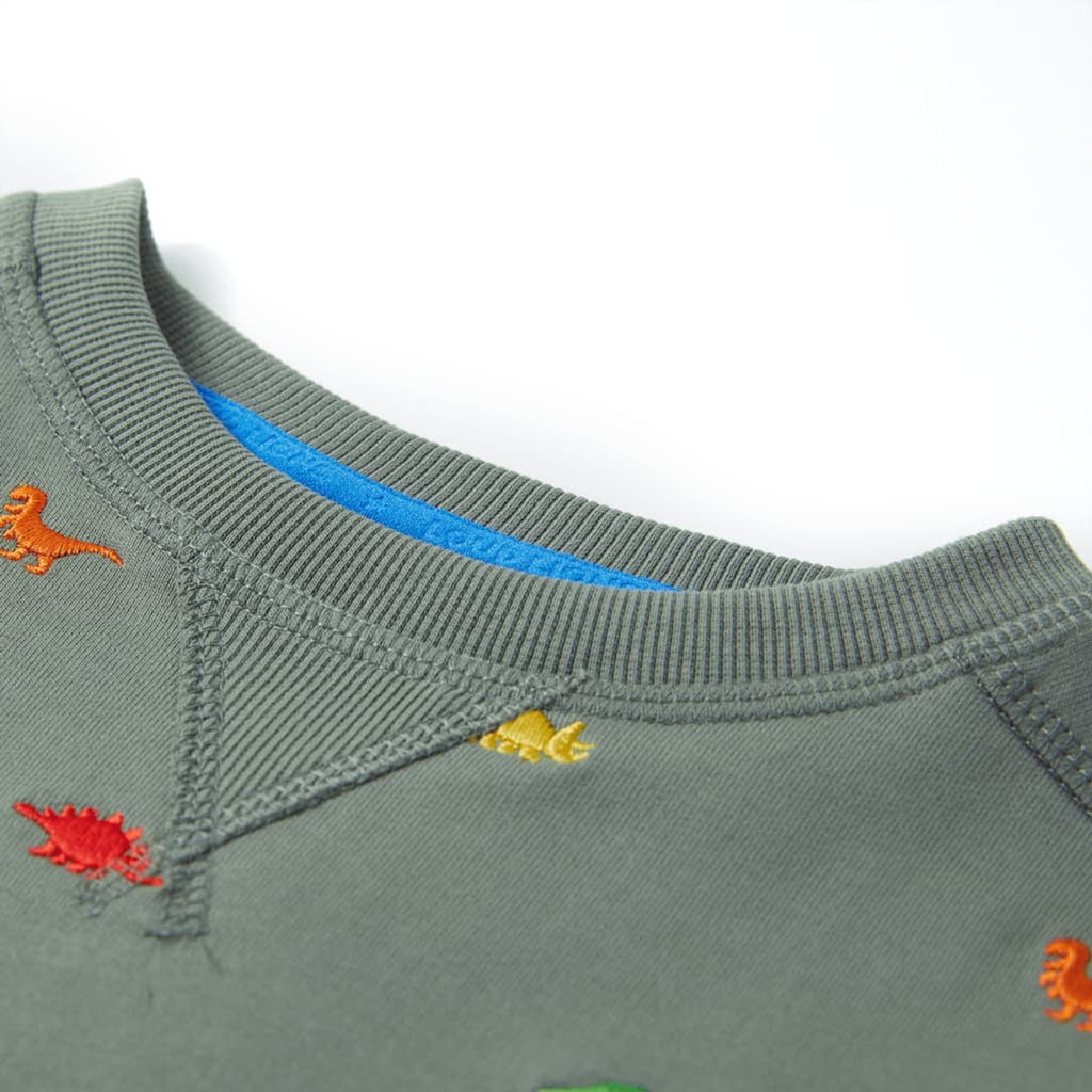 Sweatshirt Combed Cotton Khaki 128 Kids Clothing Children's Top Kids Wear 128