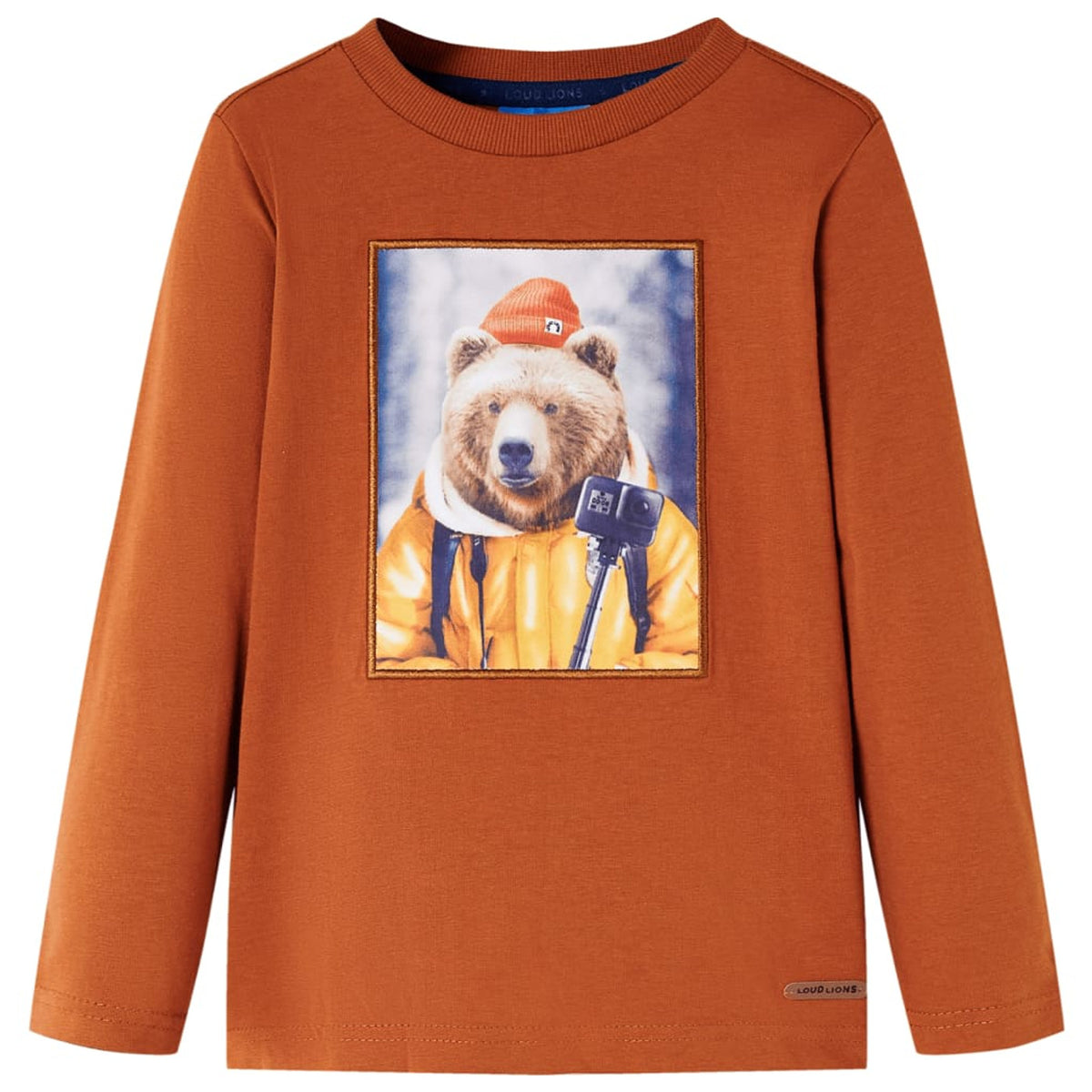 Kids T-Shirt Cotton Burnt Orange 116 Children's Top Kids Clothing Kids Wear