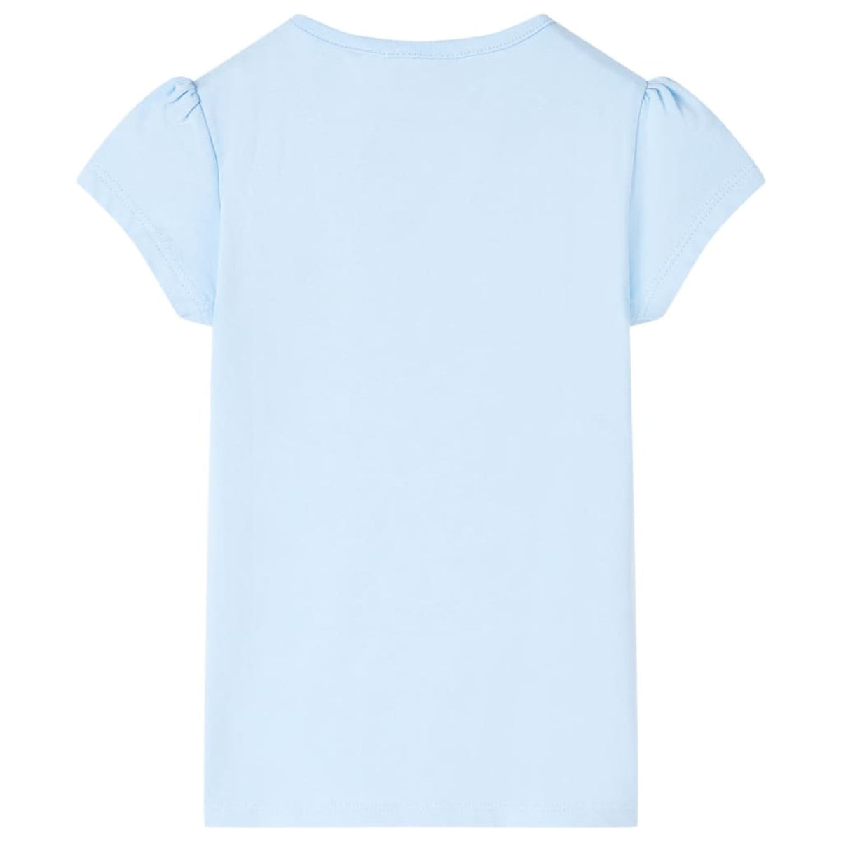 Kids T-Shirt Cotton Light Blue 116 Children's Top Kids Clothing Kids Wear 116
