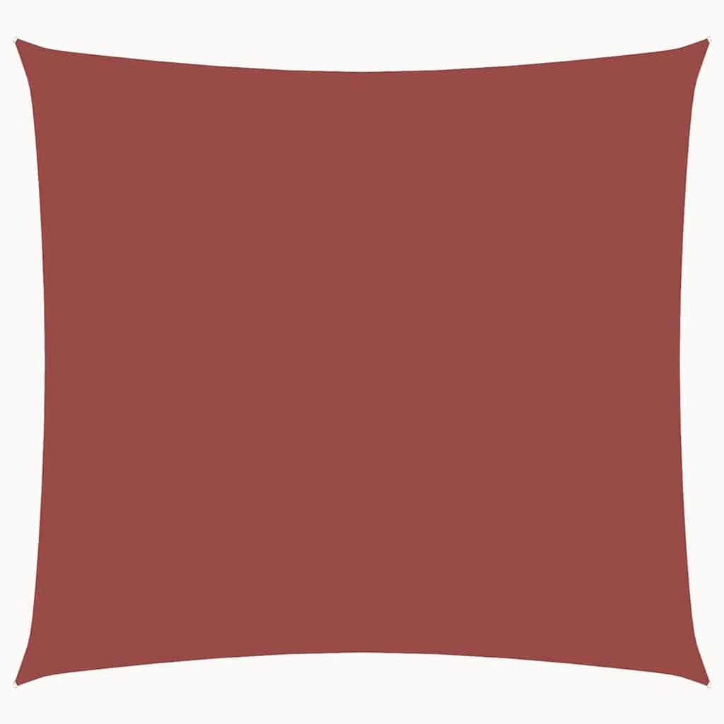Sunshade Sail Oxford Fabric Terracotta Water Resistant UV Resistant 700 x 700