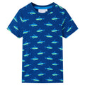 Kids T-Shirt Cotton Dark Blue 92 Children's Top Kids Clothing Kids Variant 4