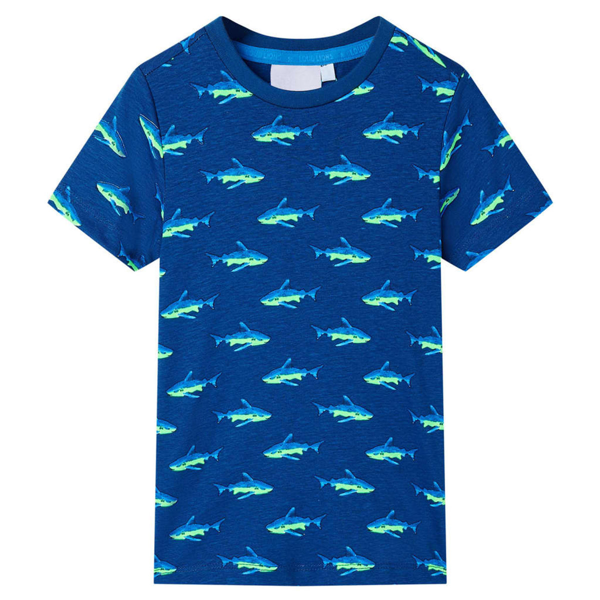 Kids T-Shirt Cotton Dark Blue 92 Children's Top Kids Clothing Kids Variant 4