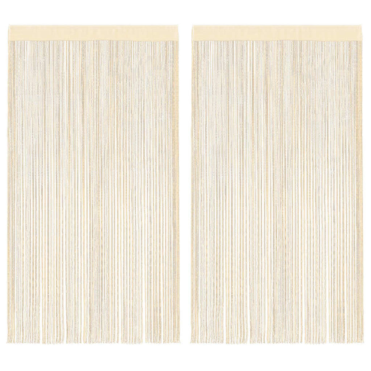 Curtain Fabric Cream 140 x 250 cm Window Dressing Home Furnishings Curtains