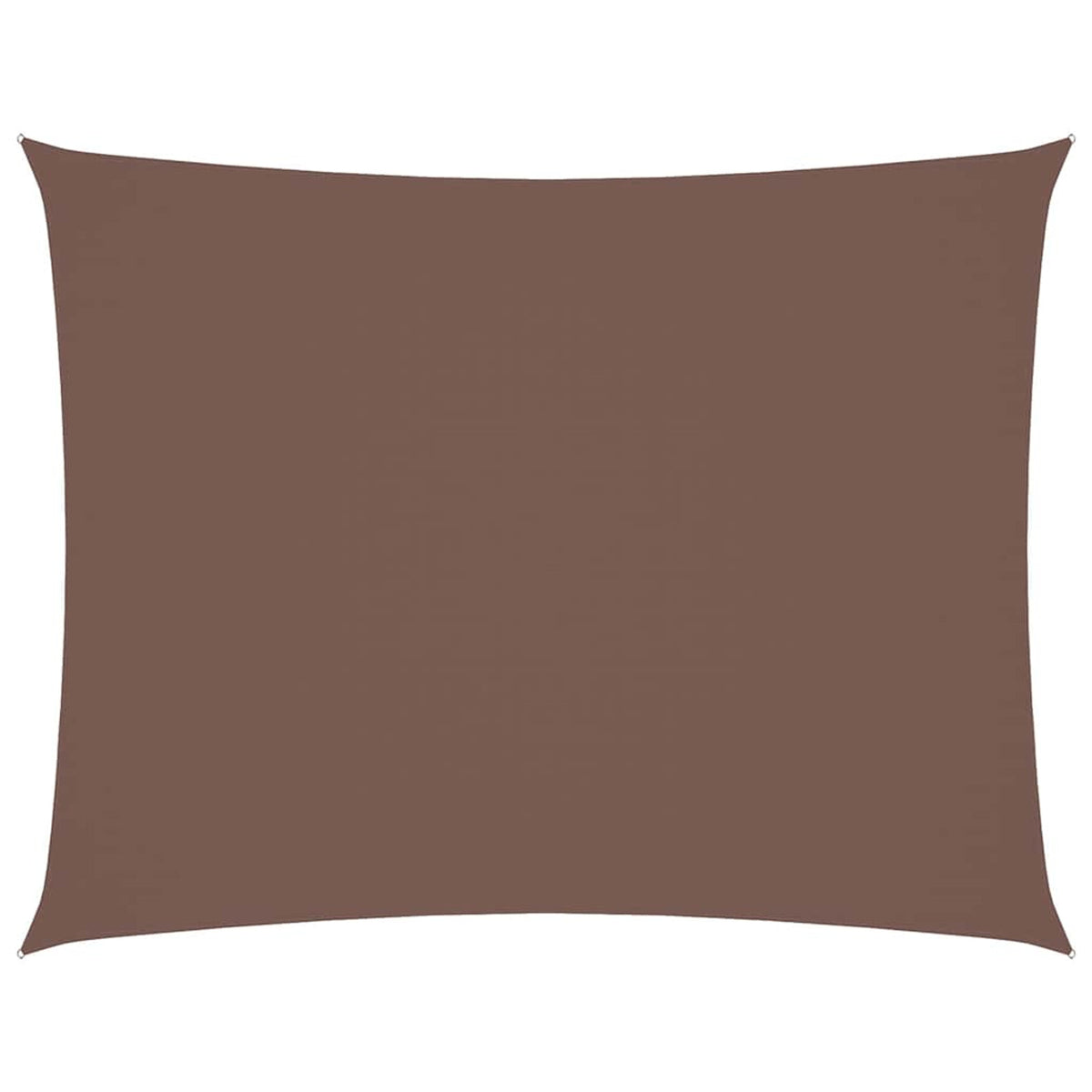 Sunshade Sail Oxford Fabric Brown Water Resistant UV Resistant 300 x 450 cm