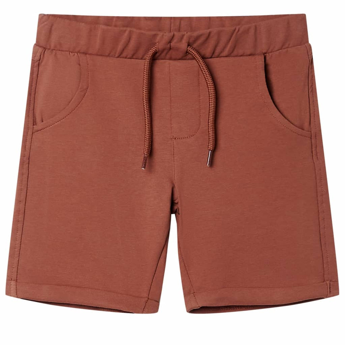 Shorts Cotton Brown 116 Kids' Bottoms Kids' Bottom Kids'Shorts Drawstring 116