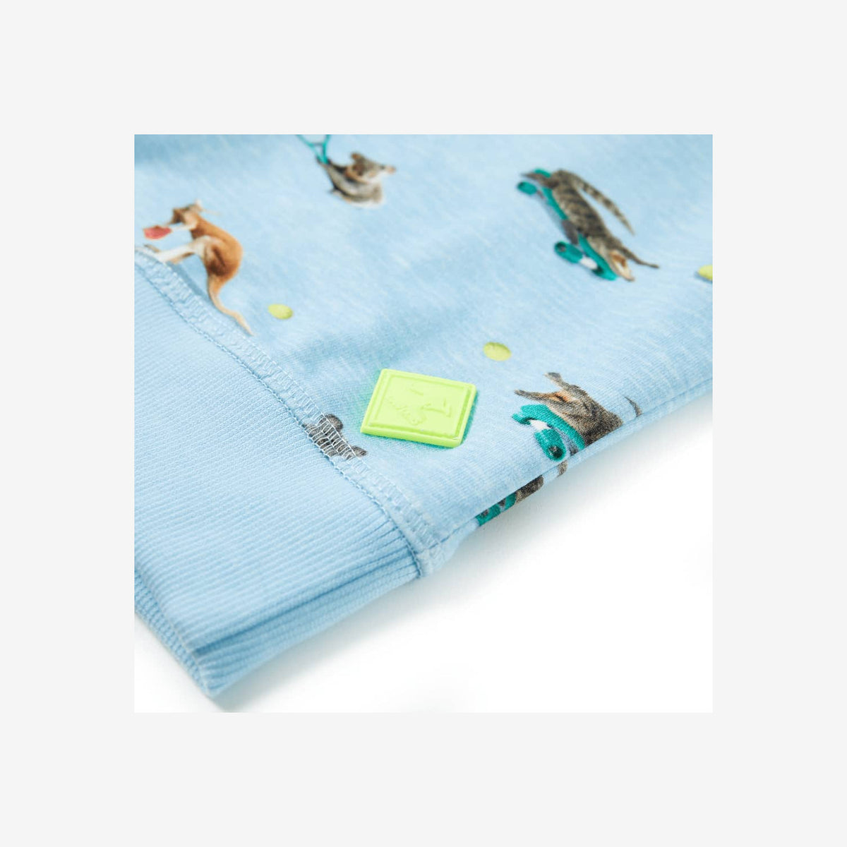 Sweatshirt Cotton Light Blue Melange 128 Kids Clothing Children's Top Kids