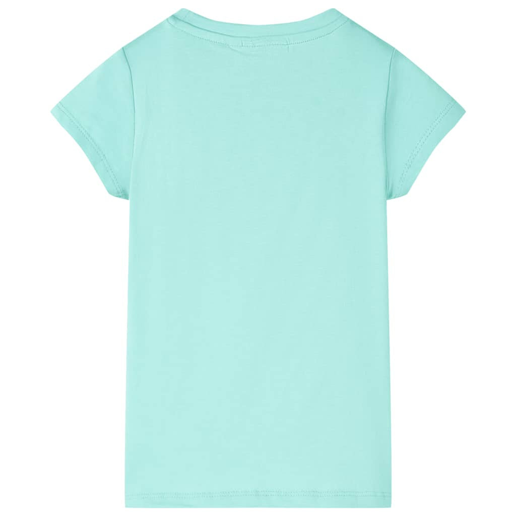 Kids T-Shirt Cotton Light Mint 128 Children's Top Kids Clothing Kids Variant 5