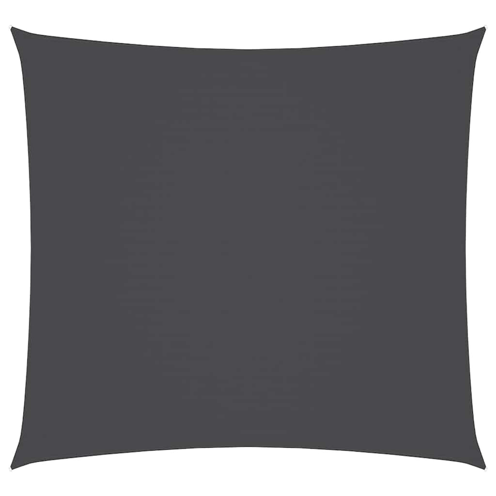 Sunshade Sail Oxford Fabric Anthracite Water Resistant UV Resistant 600 x 600