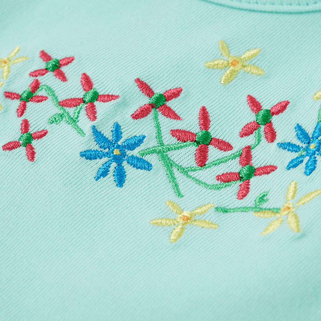 Kids T-Shirt Cotton Light Aqua 128 Children's Top Kids Clothing Kids Variant 4