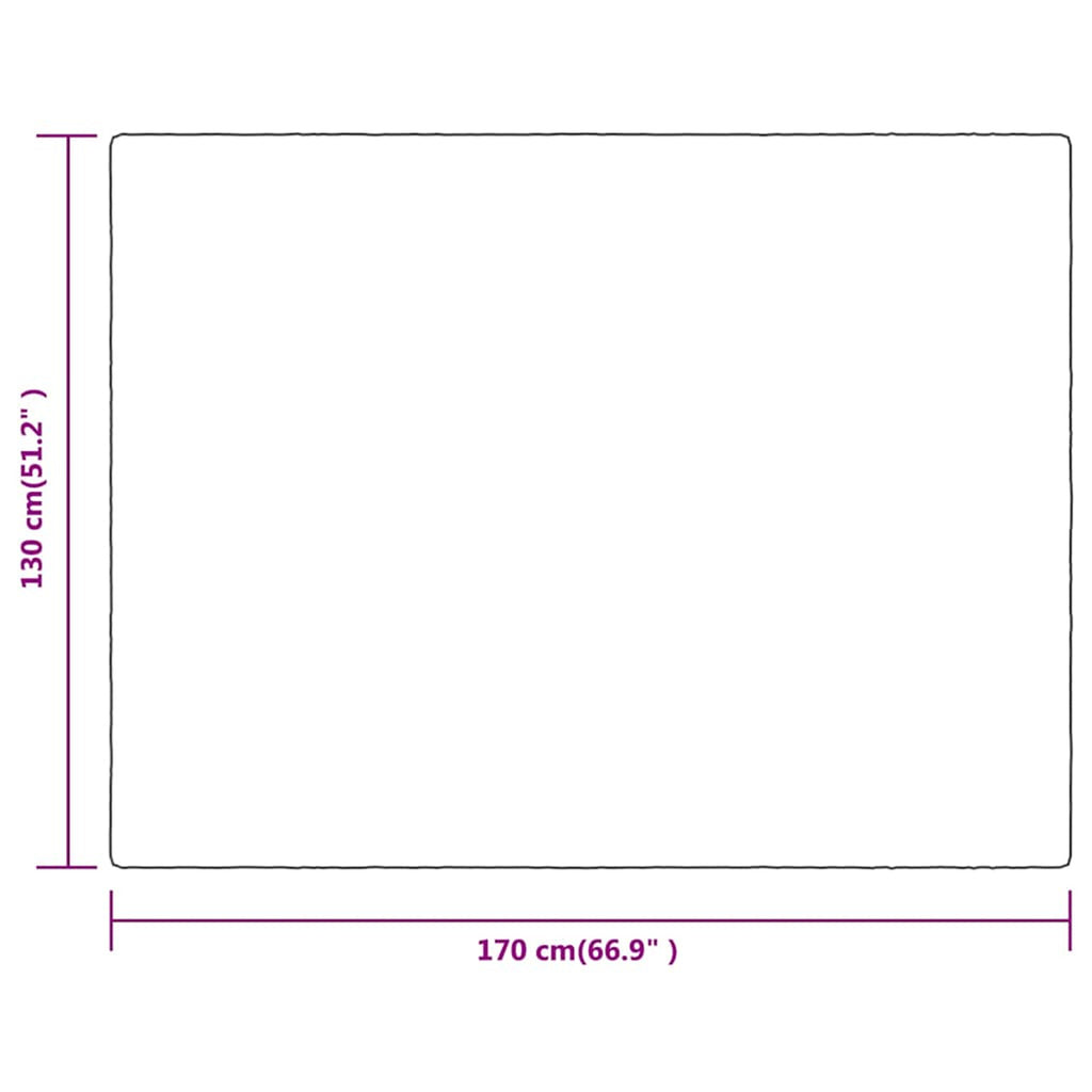 Blanket Polyester Desert Mist 170 x 130 cm Blankets 170x130cm