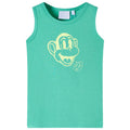 Kids'Tank Top Cotton Green 104 Kids Clothing Children's Wear Kids Fashion 104