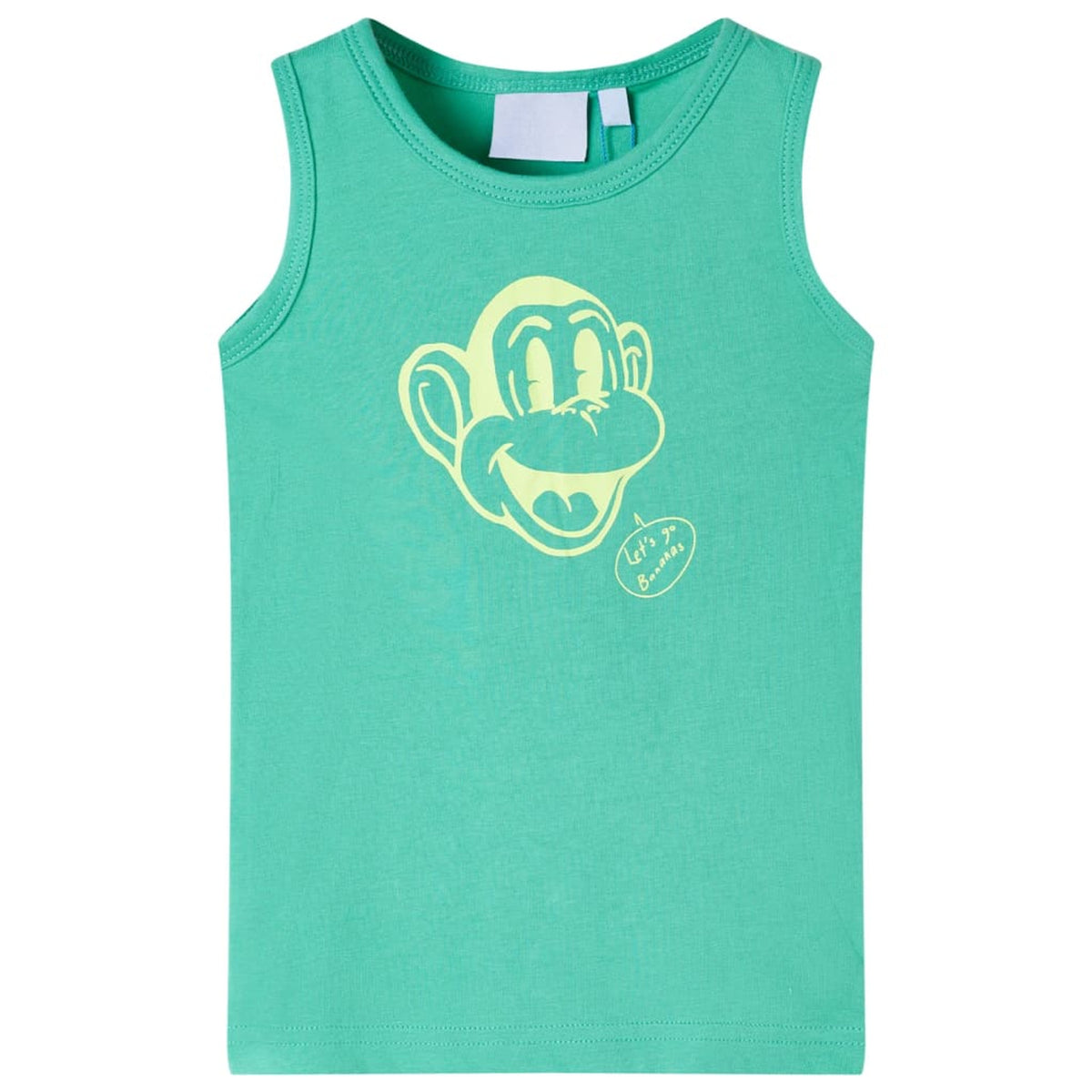 Kids'Tank Top Cotton Green 104 Kids Clothing Children's Wear Kids Fashion 104