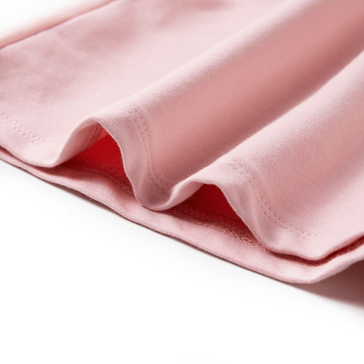Dress Cotton Light Pink 128 Kids' Dresses Kids' Dresse Kids'Dress Drawstring