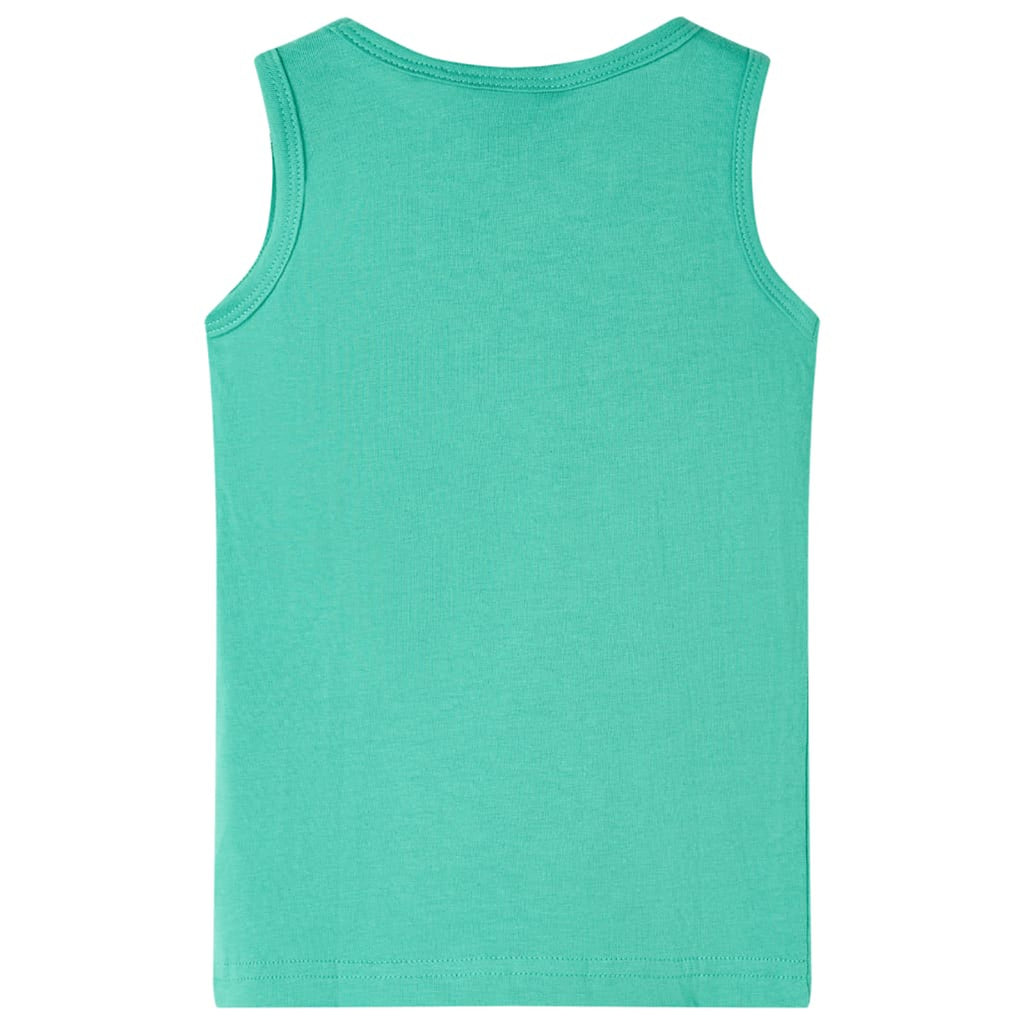 Kids'Tank Top Cotton Green 92 Kids Clothing Children's Wear Kids Fashion 92