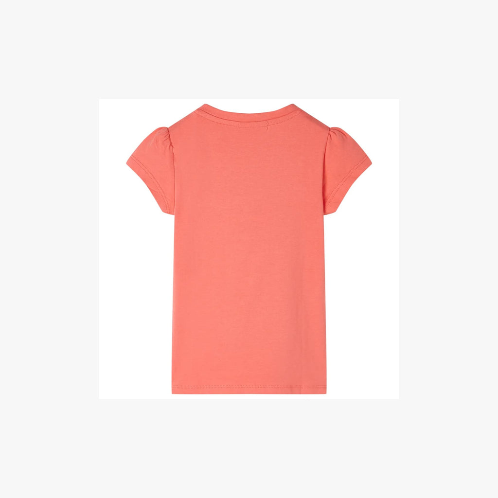 Kids T-Shirt Cotton Coral 116 Children's Top Kids Clothing Kids Wear Variant 4
