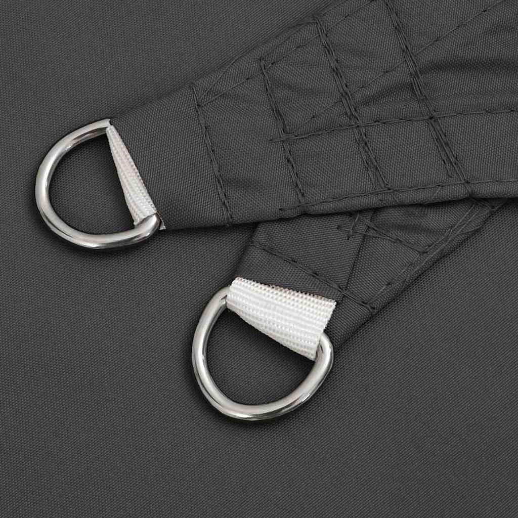 Sunshade Sail Oxford Fabric Anthracite Water Resistant UV Resistant 250 x 250
