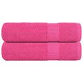 Towel Cotton Pink 100 x 50 cm Bathroom Bath Linen Home Towels 2 pcs Hand
