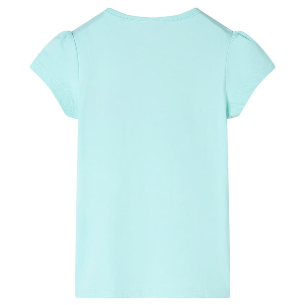 Kids T-Shirt Cotton Light Aqua 128 Children's Top Kids Clothing Kids Variant 4