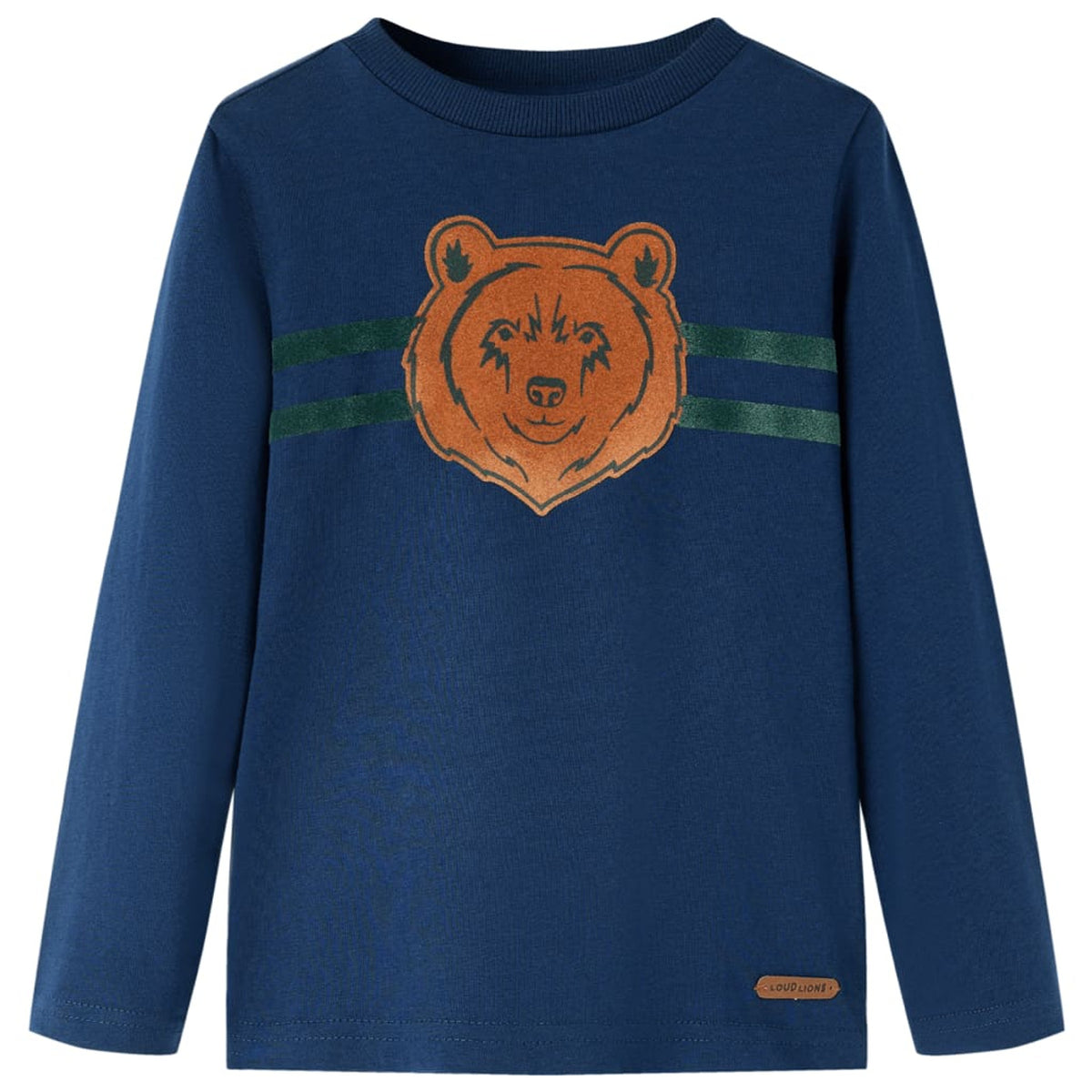 Kids T-Shirt Cotton Navy Blue 92 Children's Top Kids Clothing Kids Variant 4