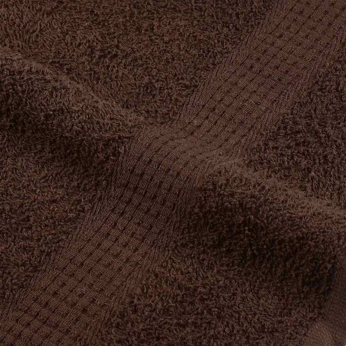 Towel Cotton Brown 30 x 30 cm Bathroom Bath Linen Home Towels 4 pcs Wash 30x30cm