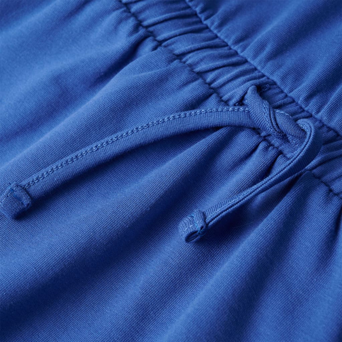 Dress Cotton Cobalt Blue 116 Kids' Dresses Kids' Dresse Kids'Dress Drawstring