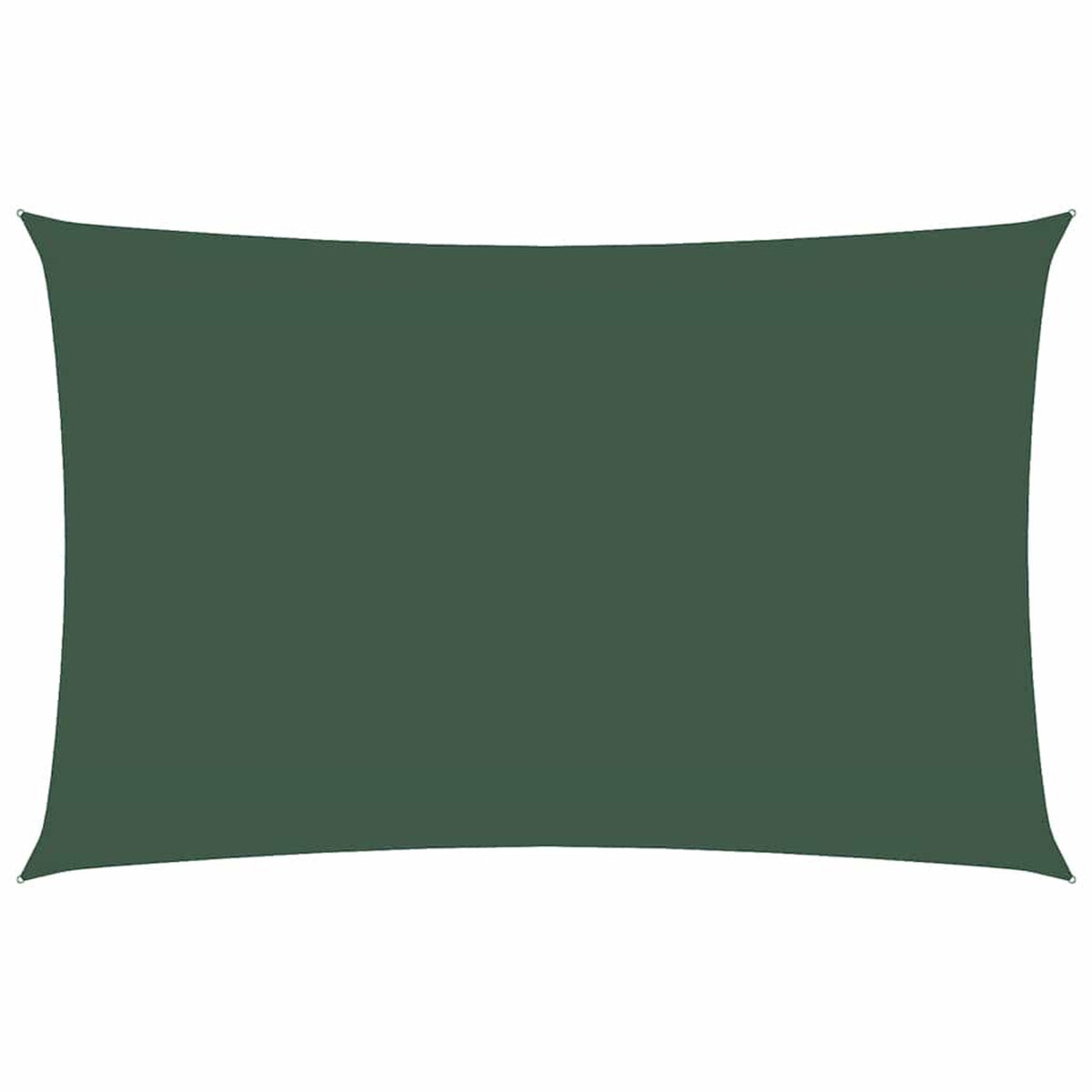 Sunshade Sail Oxford Fabric Dark Green Water Resistant UV Resistant 400 x 700