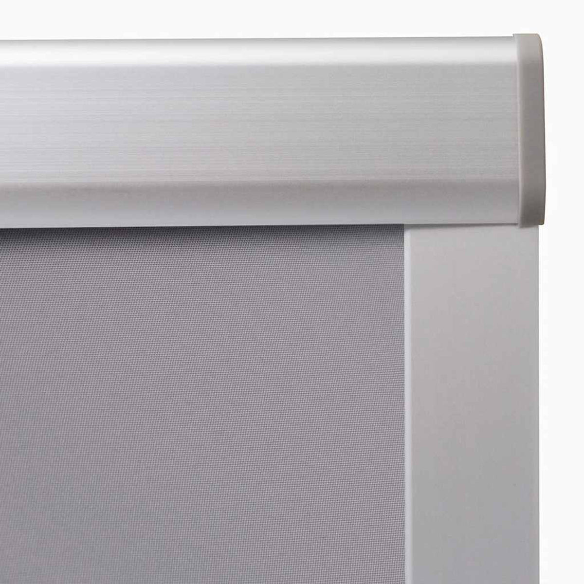 Roller Blind Blackout Fabric Grey 60.3 x 78.2 cm Window Shade Window Covering