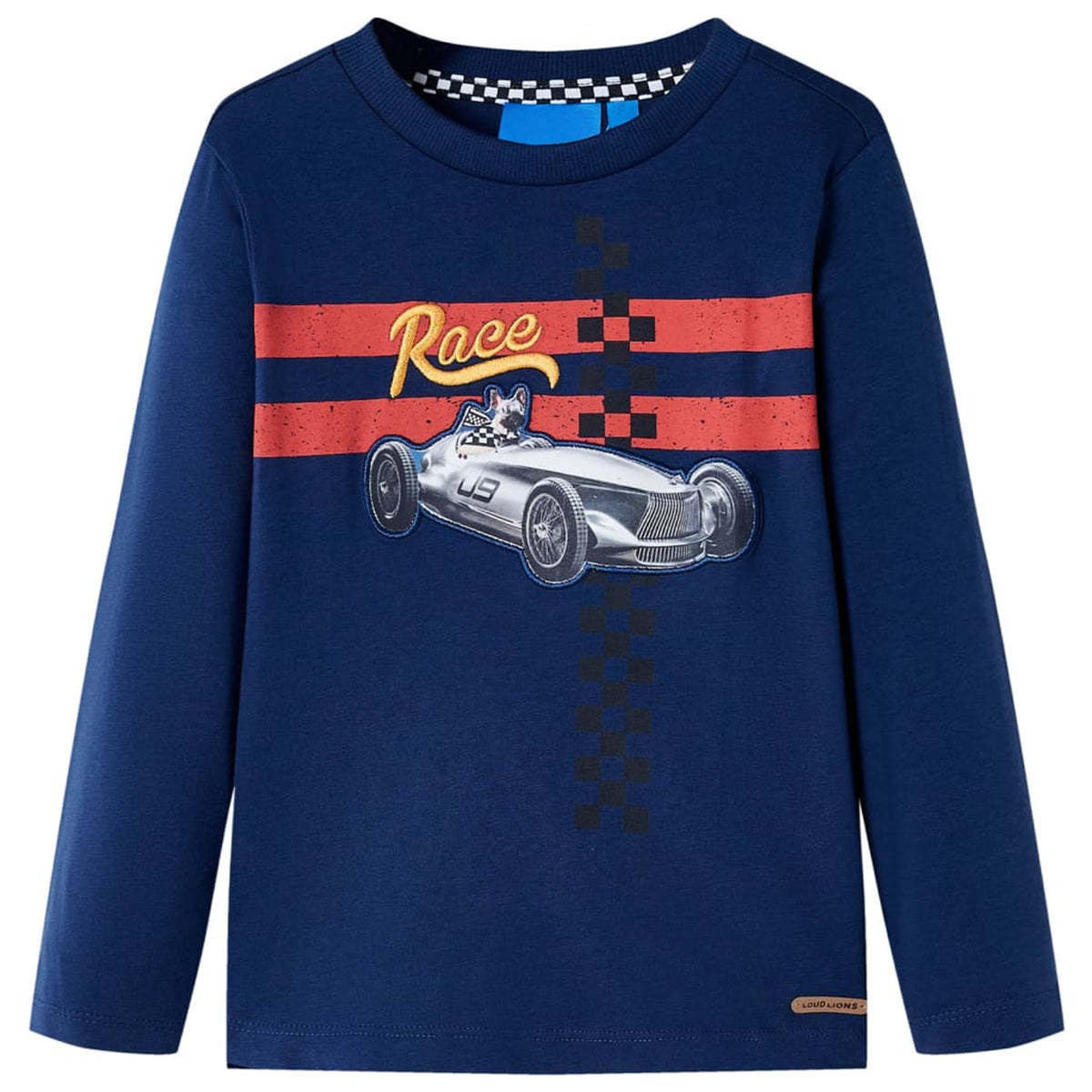 Kids T-Shirt Cotton Navy 116 Children's Top Kids Clothing Kids Wear Variant 5