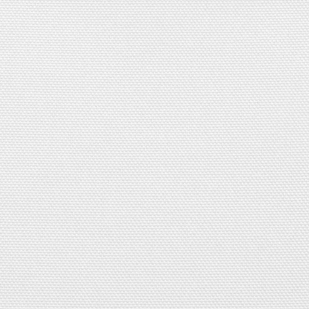 Sunshade Sail Oxford Fabric White Water Resistant UV Resistant 600 x 600 cm
