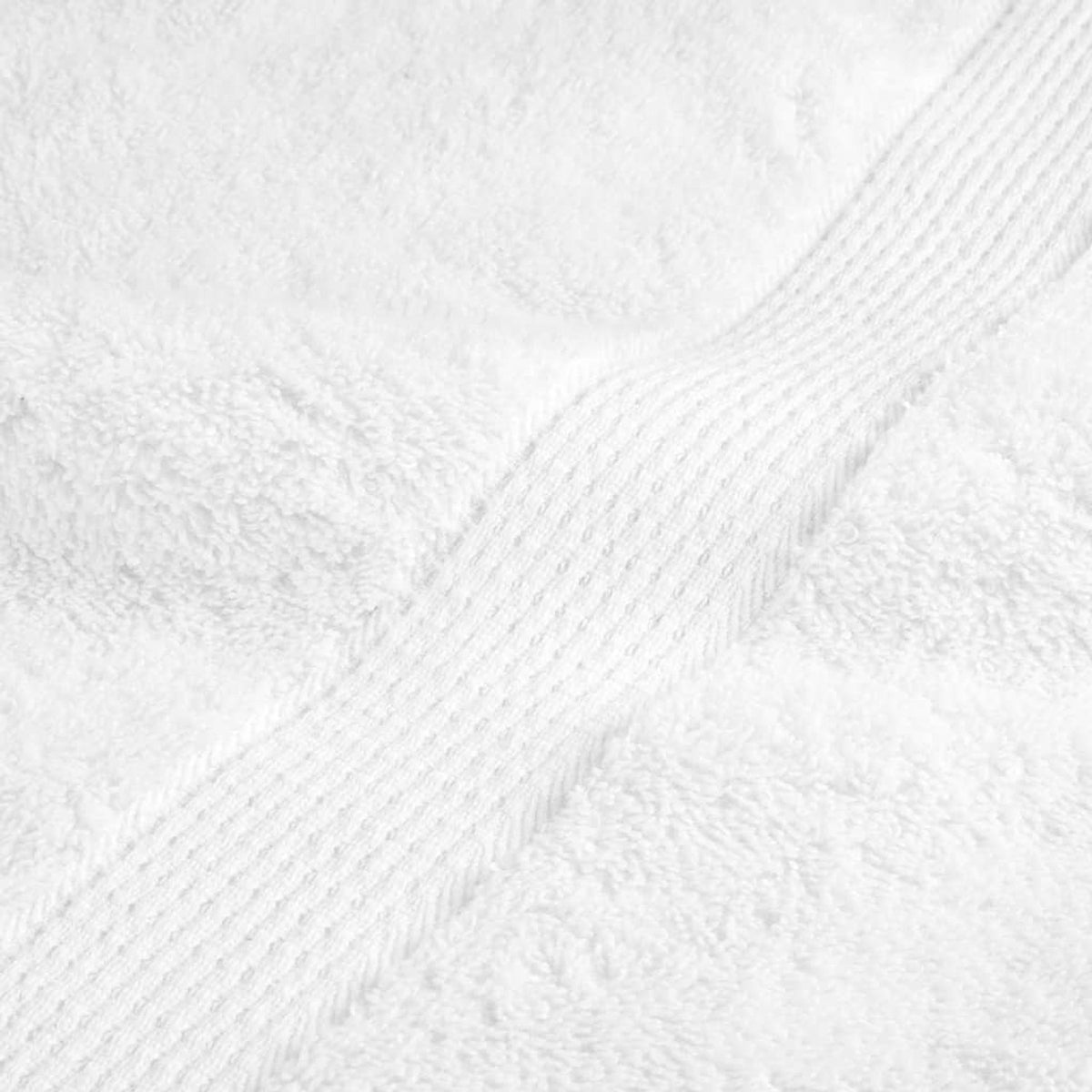 Towel Cotton White 150 x 100 cm Bathroom Bath Linen Home Towels 10 Variant 2