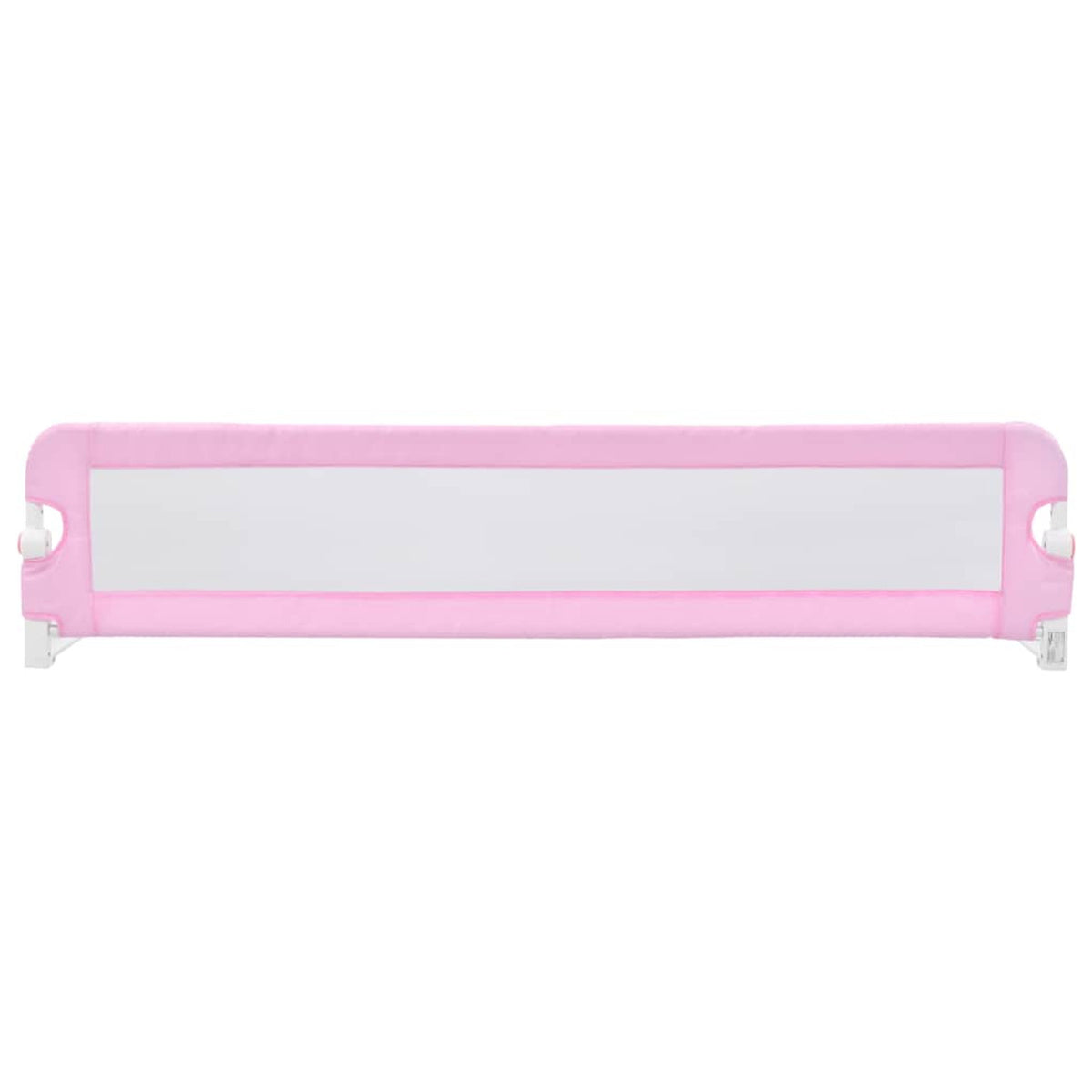 Toddler Safety Bed Rail Polyester Pink 180 x 40.5 x 42 cm Child Bed Guard 5x42cm