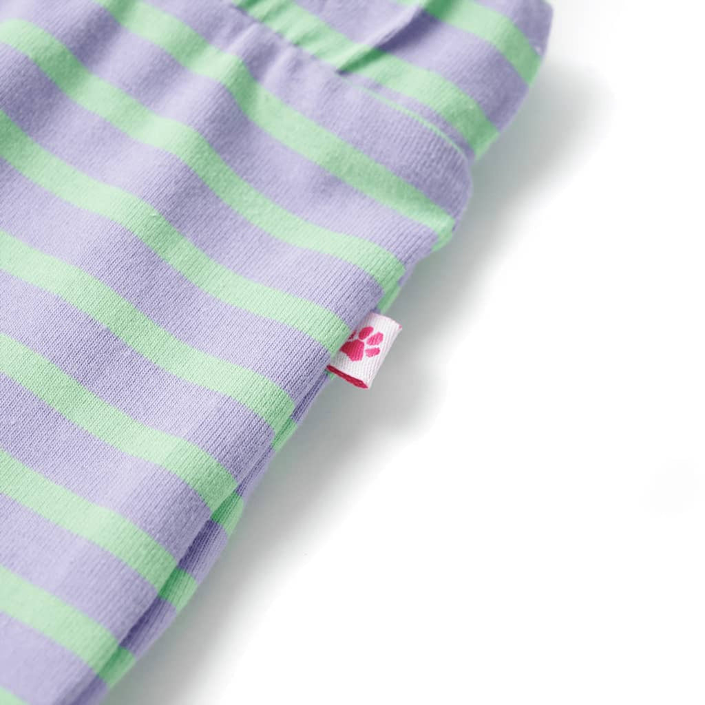 Kids'Straight Skirt Cotton Bright Mint 128 Kids' Bottoms Kids' Bottom Stripes