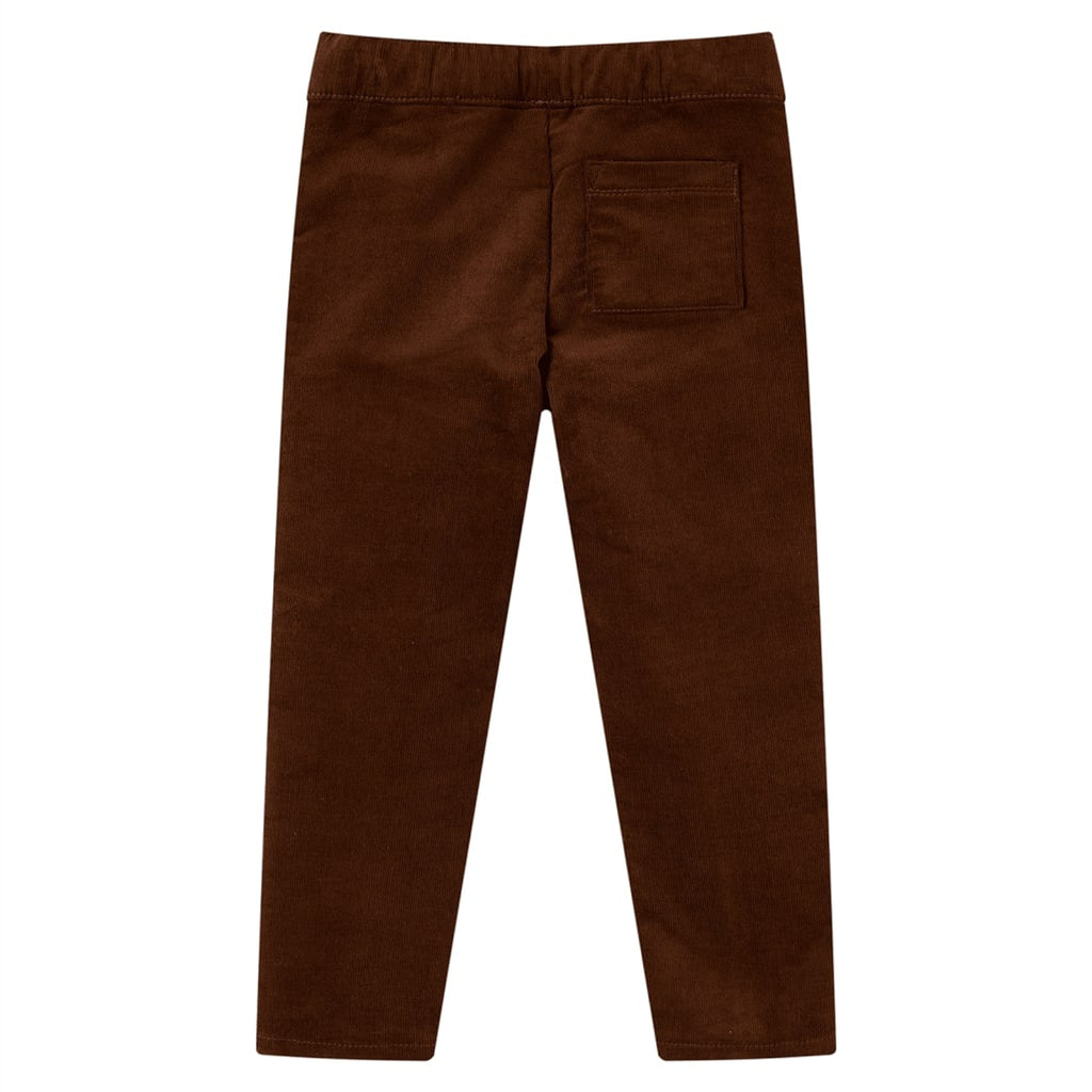 Kids'Pants Cognac Cotton 128 Kids' Bottoms Kids' Bottom 128 Variant 2