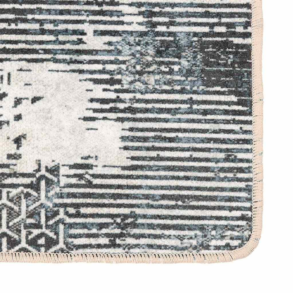 Rug Polyester Multicolour 80 x 0.4 x 150 cm Floor Mat Home Decor Variant 3