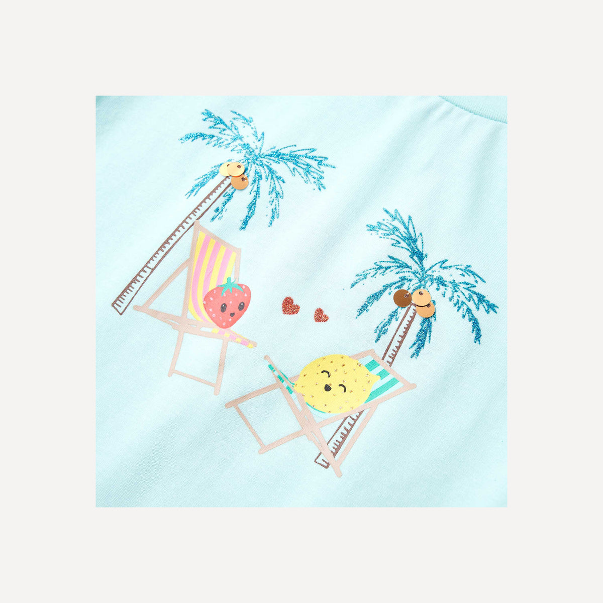 Kids T-Shirt Cotton Light Aqua 140 Children's Top Kids Clothing Kids Wear 140