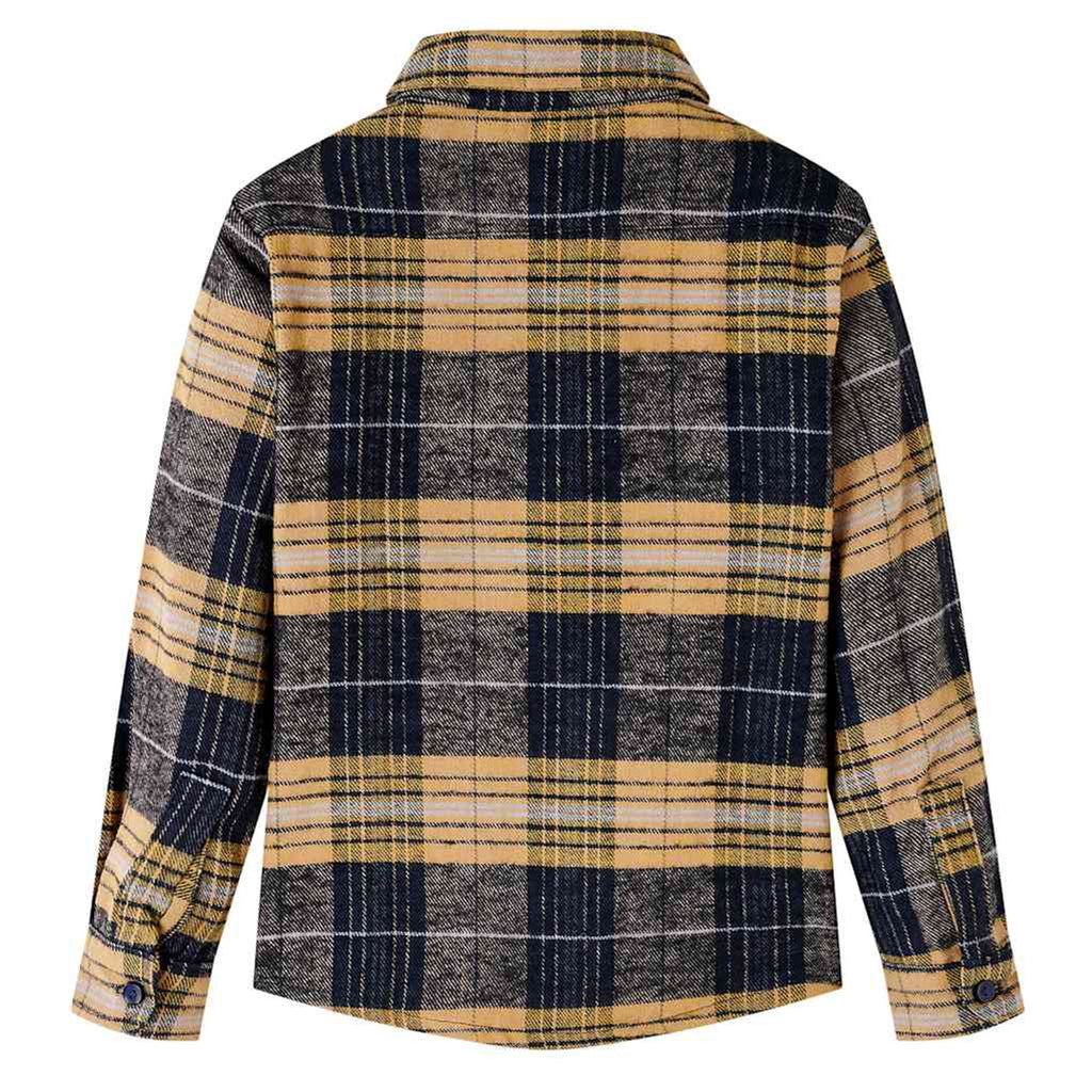 Kids'Plaid Shirt Cotton Yellow 116 Kids Clothing Children's Wear Kids' Tops