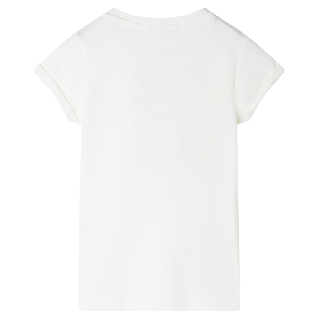 Kids T-Shirt Cotton Ecru 104 Children's Top Kids Clothing Kids Wear Variant 10